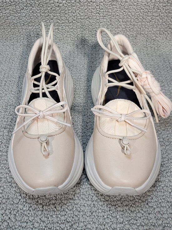 Hoka One One Shoes - Hoka One One Bondi Mary Jane Beech Wood/Stucco Sneakers Women's Multiple Sizes
